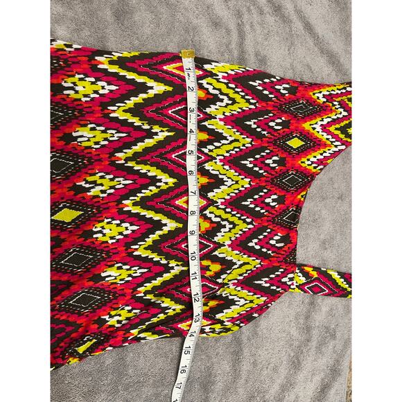 Women’s multicolor Festival off shoulder tank top from INC - Picture 3 of 3